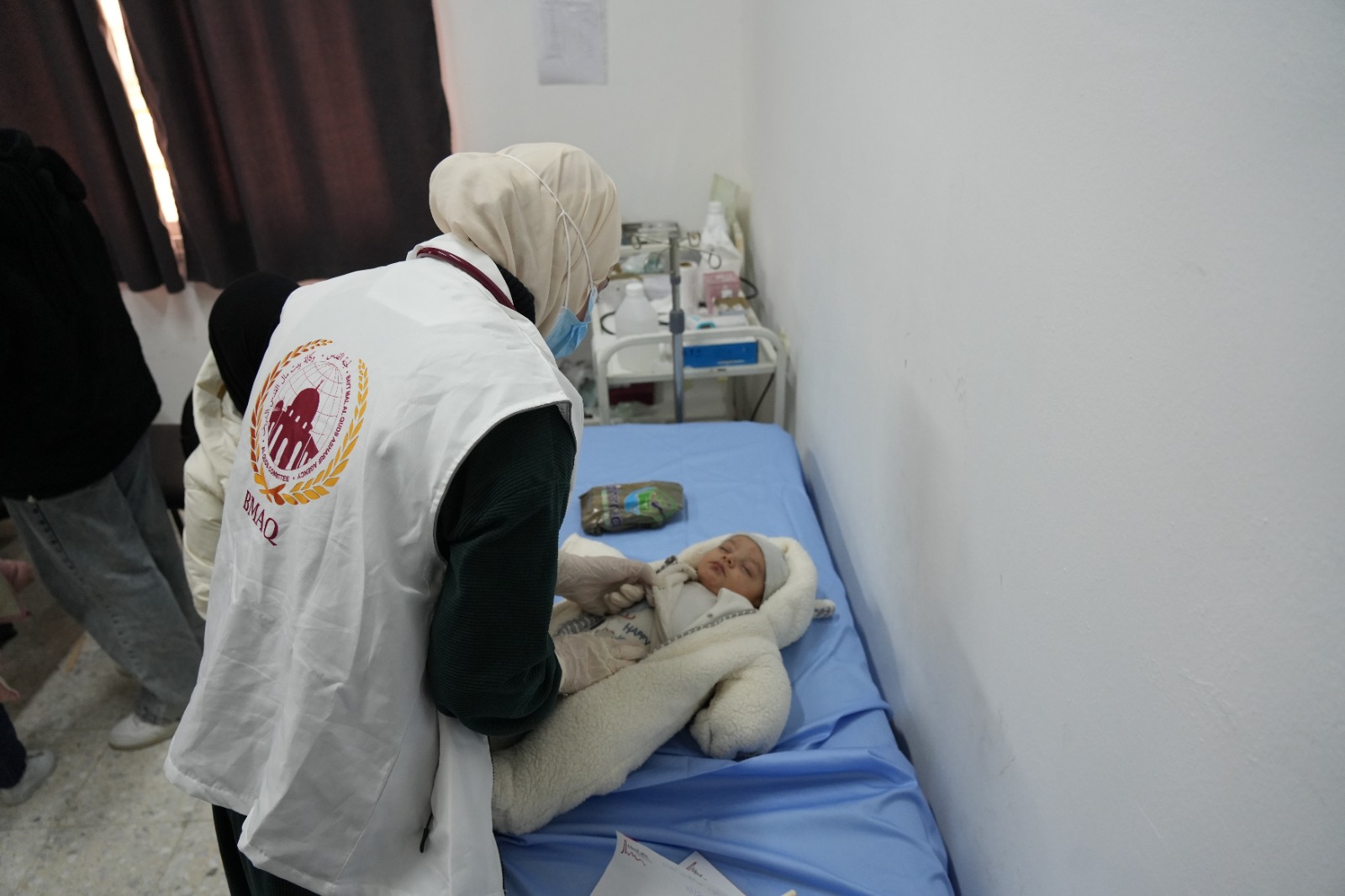 جانب من الحملة الطبية